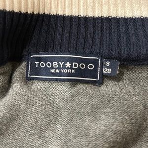 Tooby Doo zip front sweater. Great for layering.